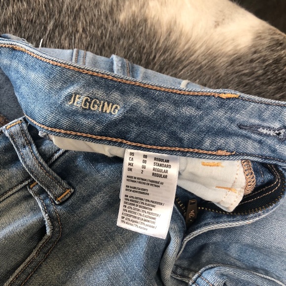 American eagle jeggings double zero - Picture 2 of 4